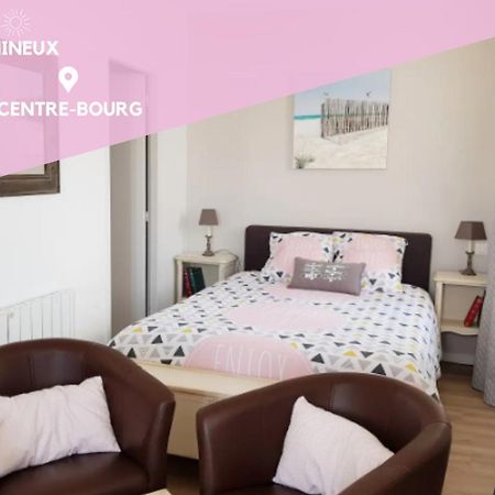 Studio Cosy Les Roses Tremieres 3 Etoiles Centre Plouharnel Proche Mer Екстер'єр фото