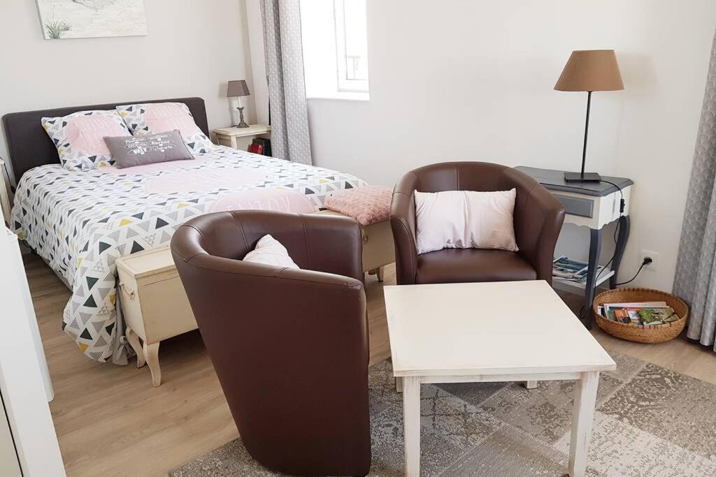 Studio Cosy Les Roses Tremieres 3 Etoiles Centre Plouharnel Proche Mer Екстер'єр фото